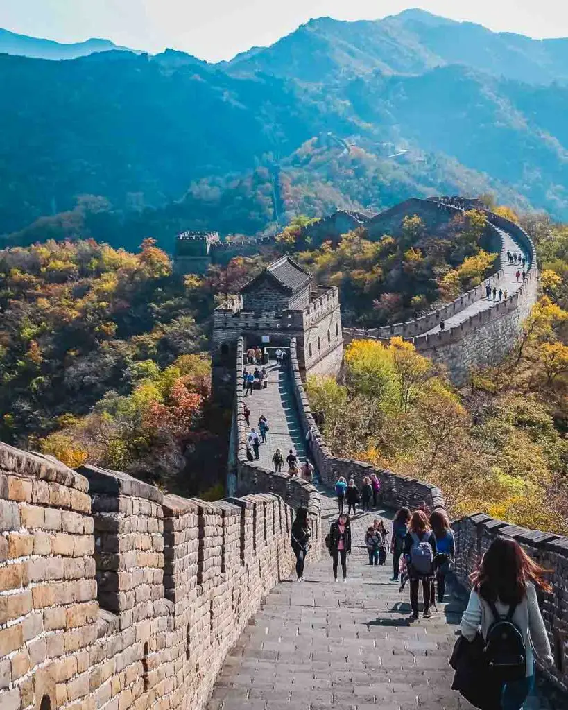 Great Wall Chinesische Mauer in China