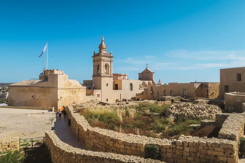 Zitadelle von Victoria auf Gozo in Malta