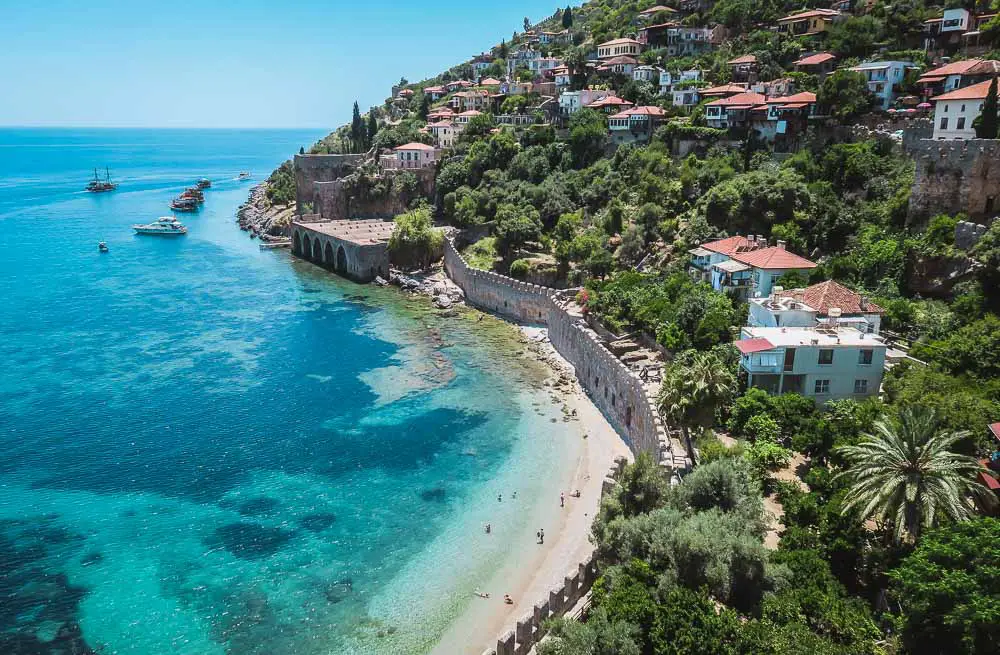 Hafen von Alanya in der Türkei