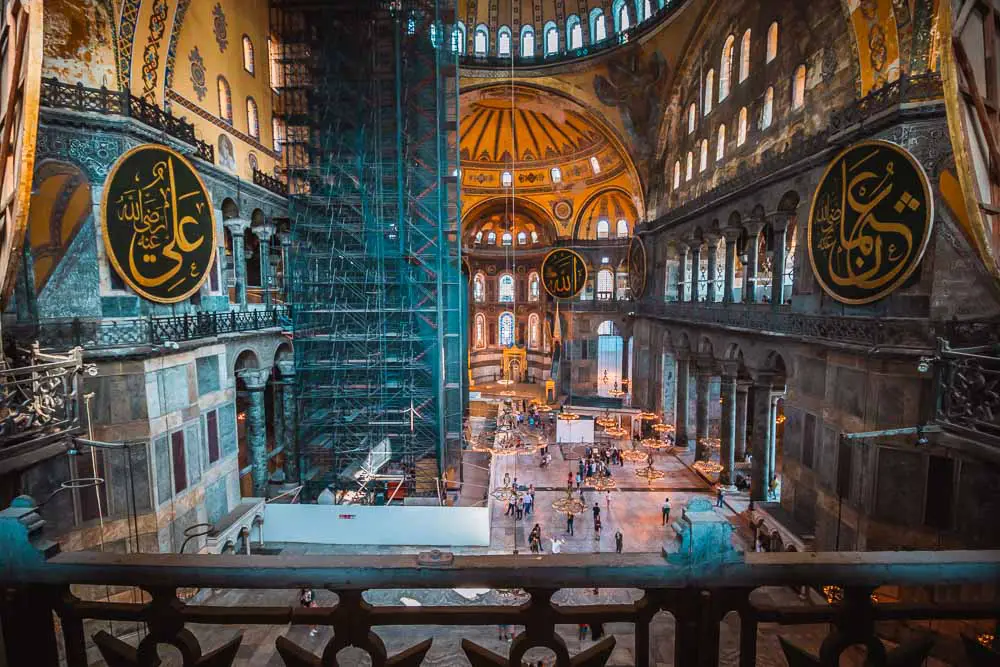 Hagia Sophia in Istanbul in der Türkei