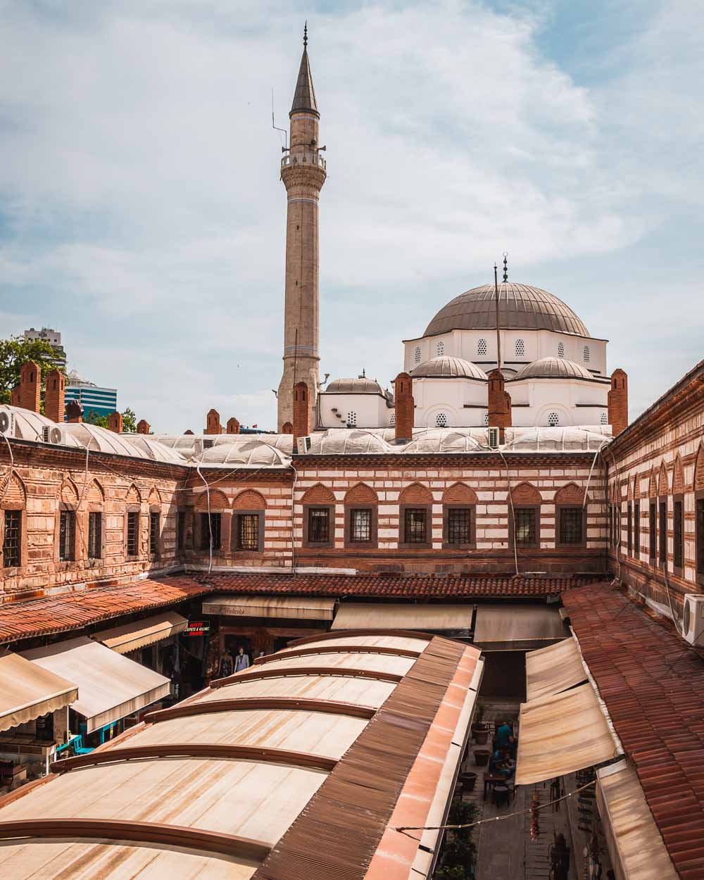 Kemeralti Basar in Izmir in der Türkei