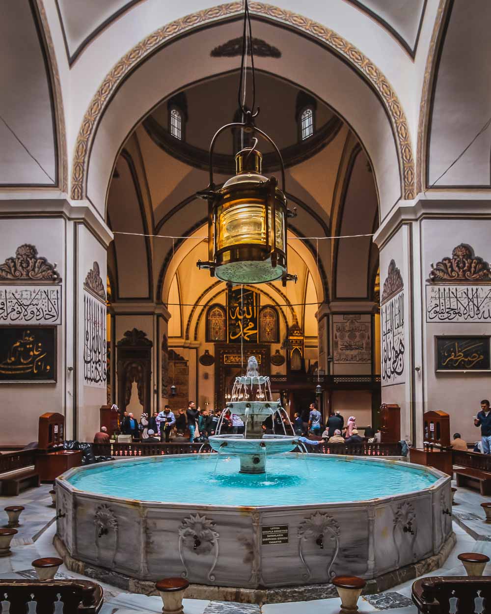 Ulu Cami in Bursa in der Türkei