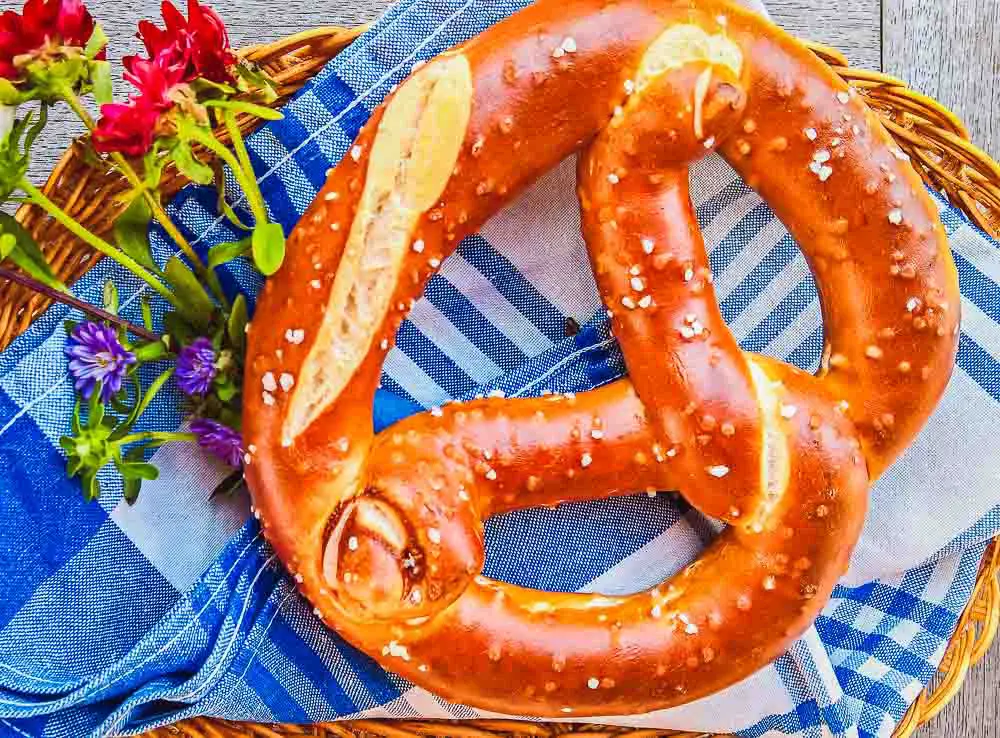 Brezel aus Bayern in Deutschland