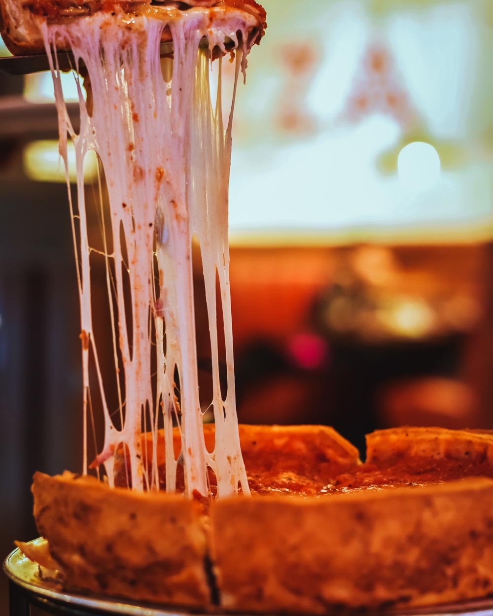 Chicago Style Pizza aus den USA Chicago Style Pizza aus den USA