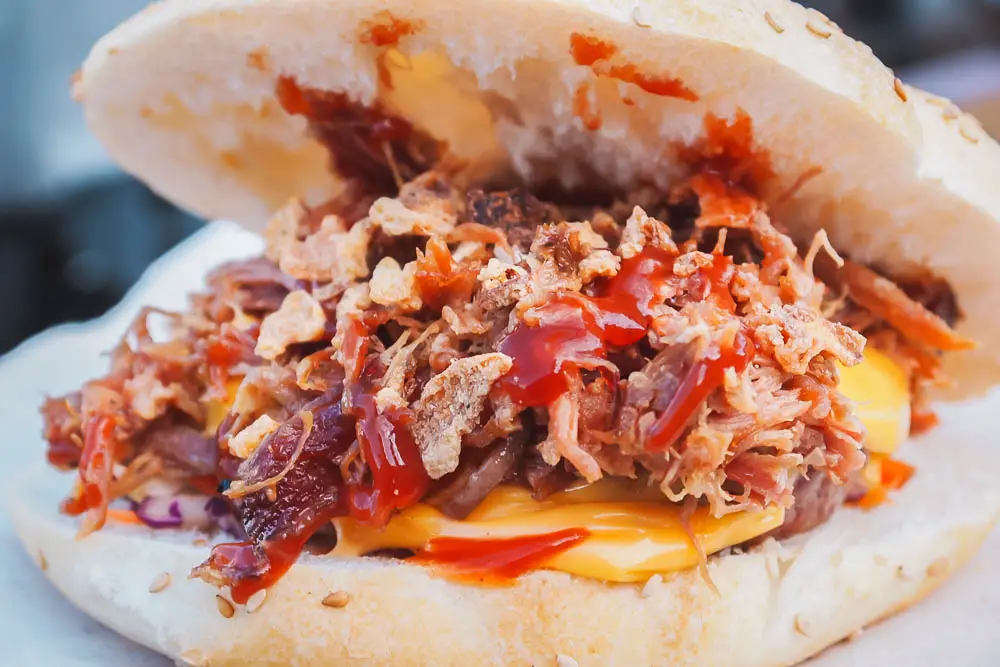 Pulled Pork Sandwich aus den USA