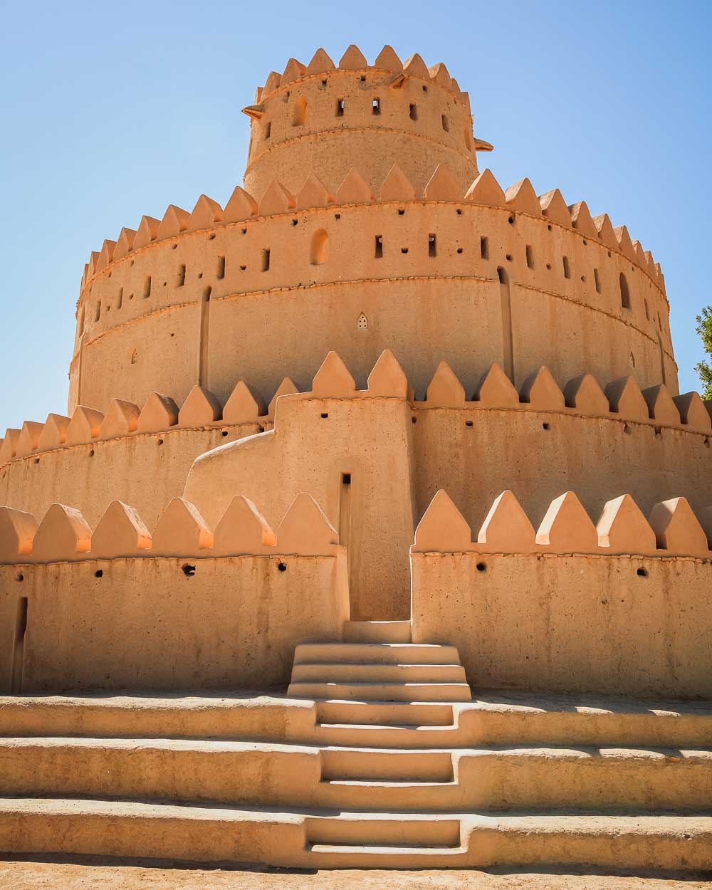 Al Ain Fort in den Vereinigten Arabischen Emiraten