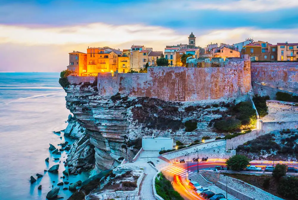 Bonifacio in Korsika in Frankreich