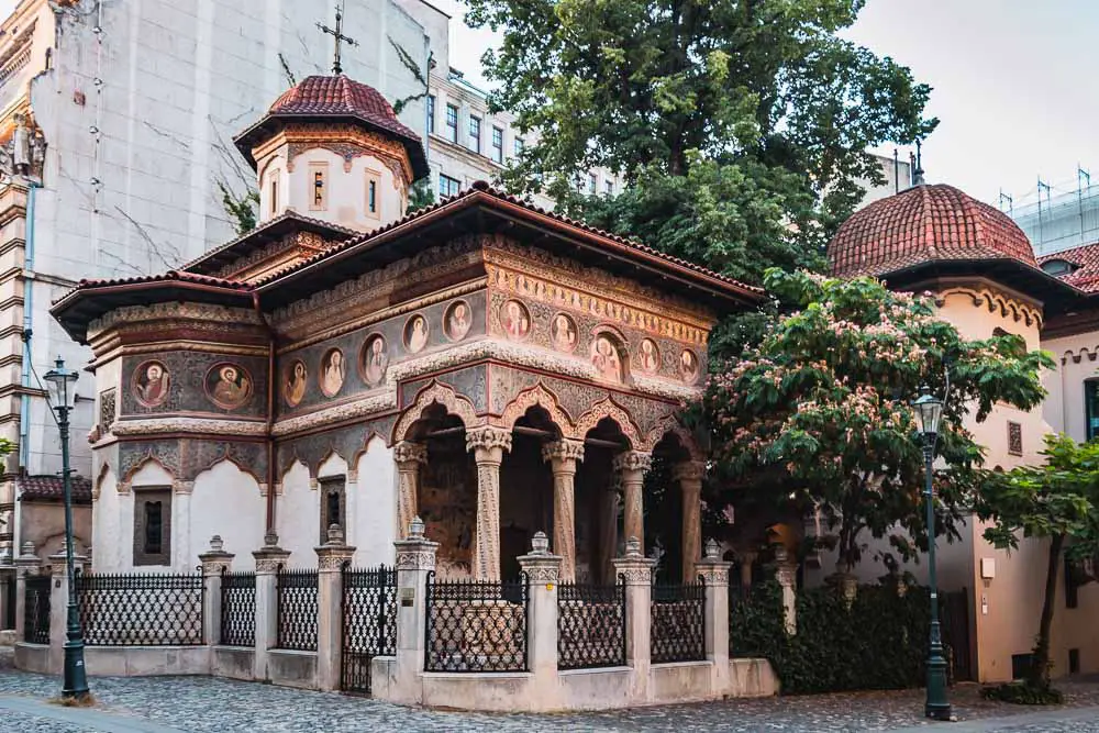 Kloster Stavropoleos in Bukarest in Rumänien