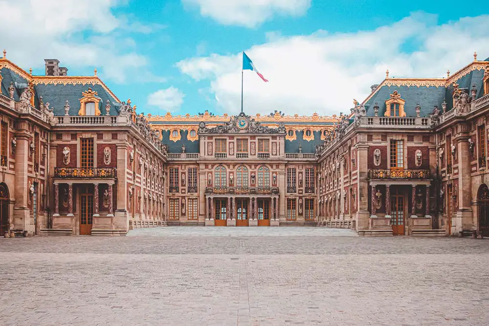 Schloss Versailles in Paris in Frankreich