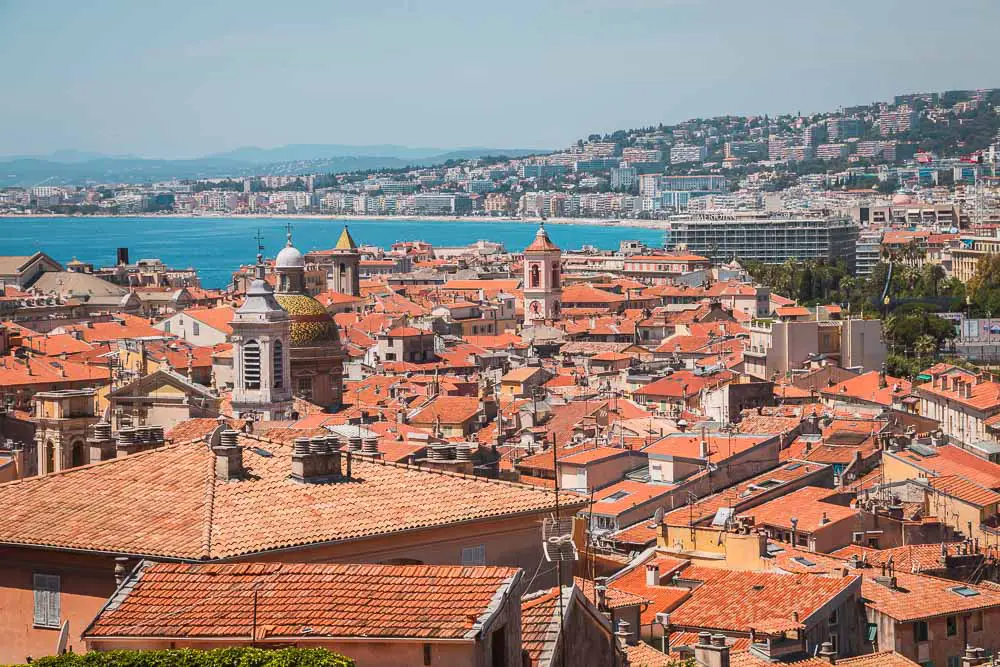 Altstadt von Nizza in Frankreich