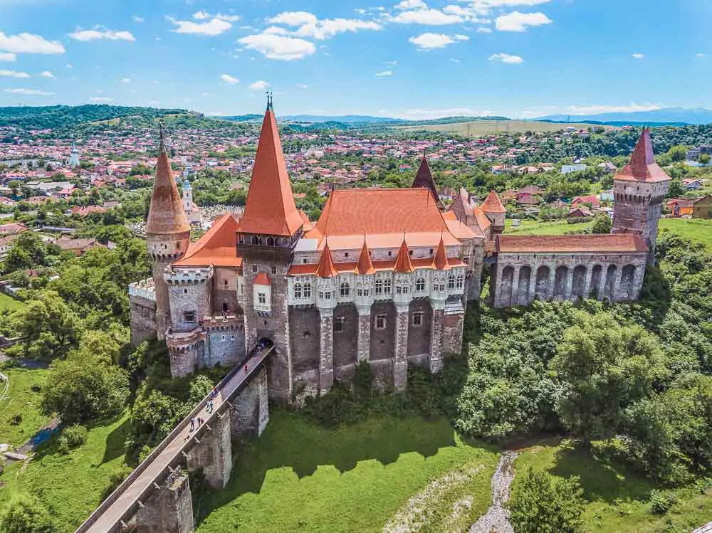 Burg Hunedoara in Rumänien
