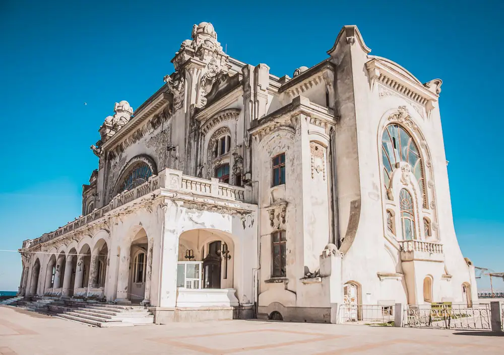 Casino am Meer in Constanta in Rumänien