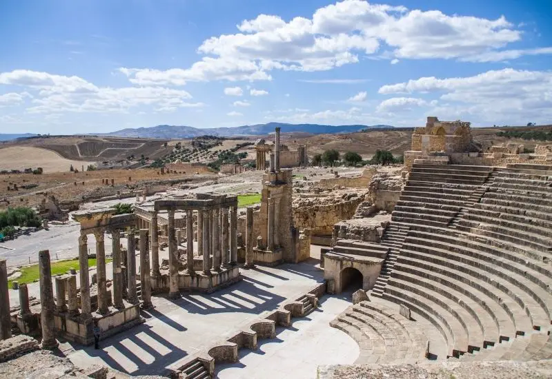 Dougga (Thugga) in Tunesien