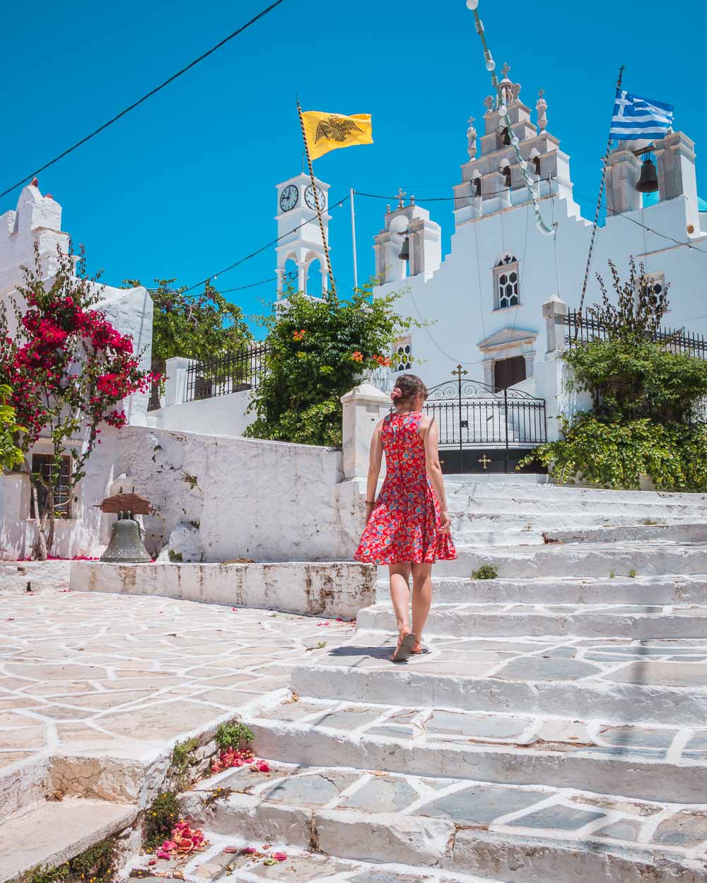 Filoti in Naxos in Griechenland