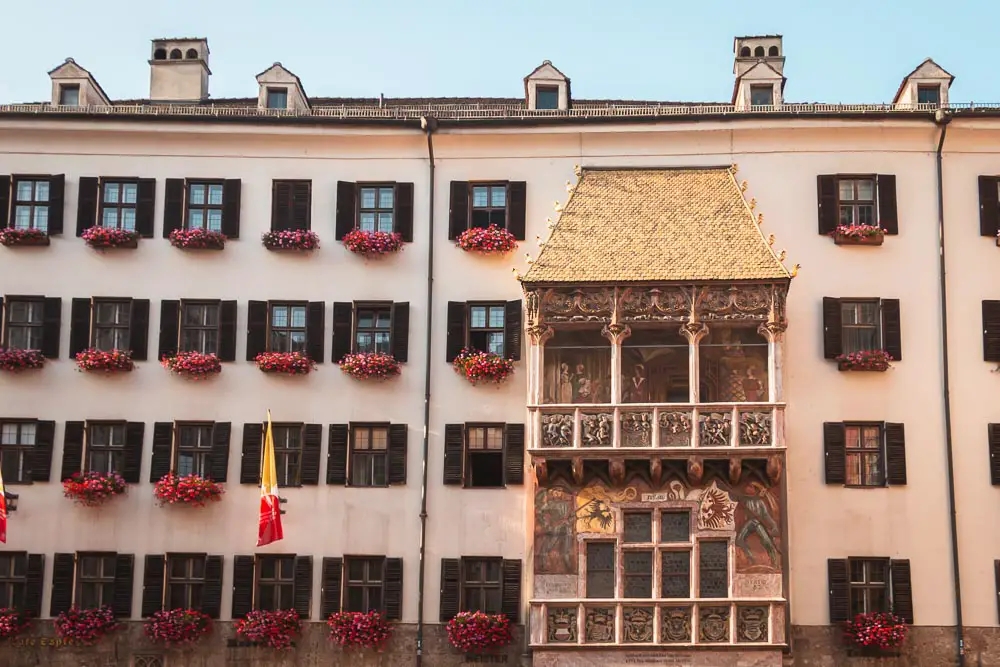 Goldenes Dachl Innsbruck Tirol Österreich