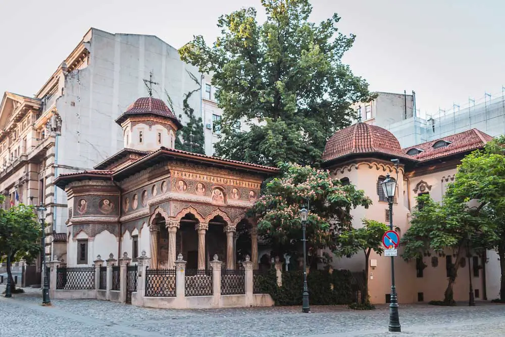 Kloster im Zentrum von Bukarest in Rumänien