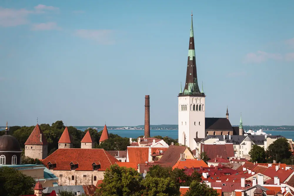 Olaikirche in Tallinn in Estland