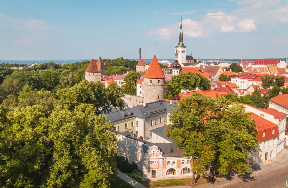 Patkuli Aussichtspunkt in Tallinn in Estland