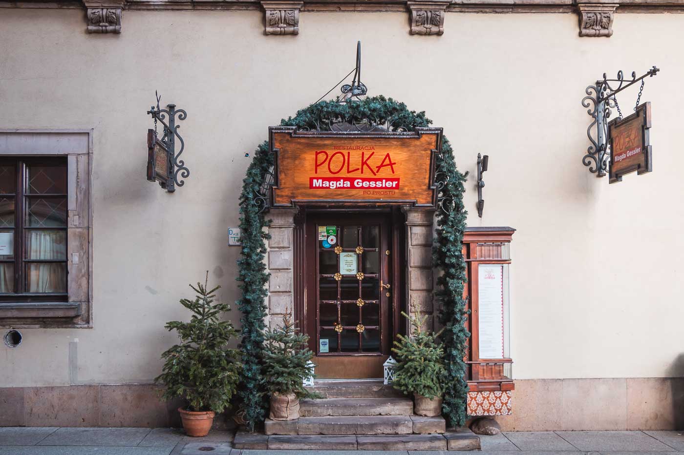 Restaurant in der Altstadt von Warschau