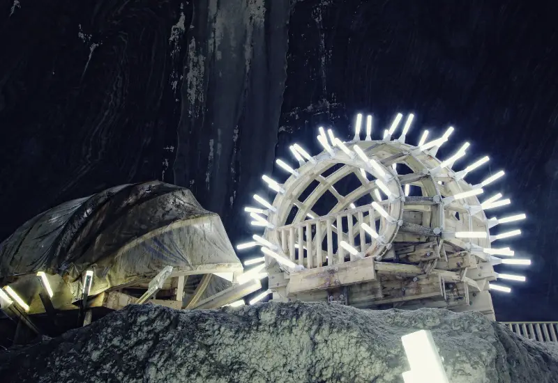 Salzbergwerk Turda in Rumänien Salzbergwerk Turda in Rumänien