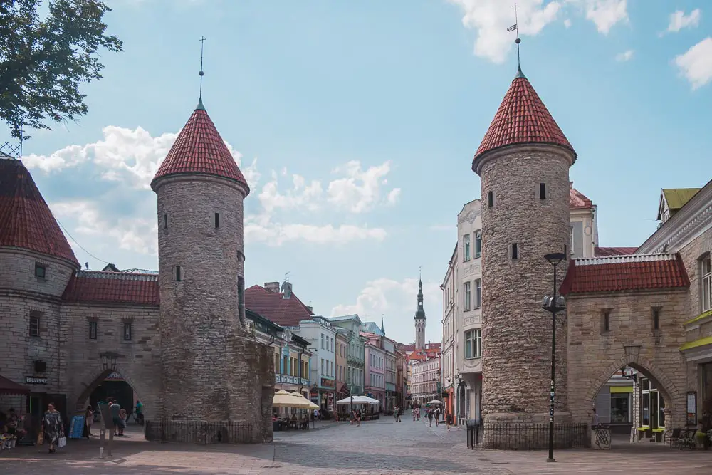Viru Tor in Tallinn in Estland