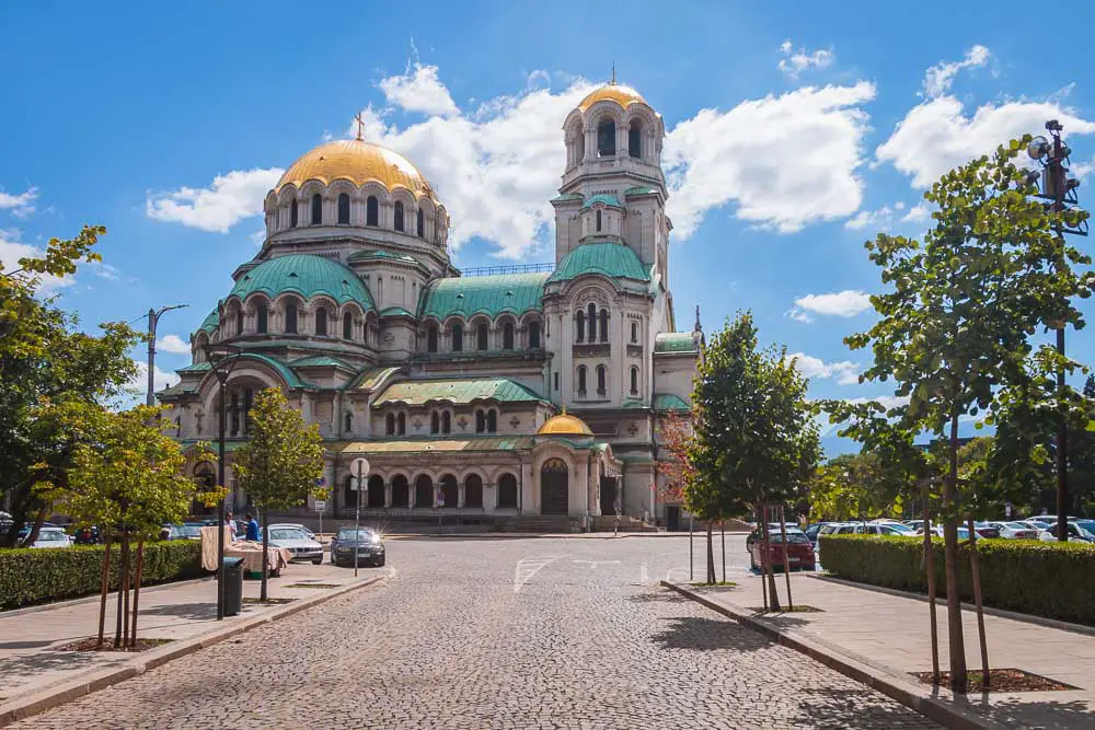 Alexander-Newski-Kathedrale in Sofia in Bulgarien