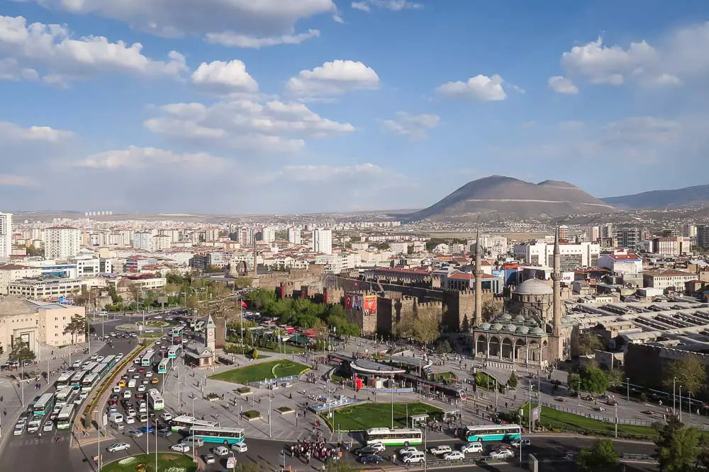 Altstadt von Kayseri in der Türkei