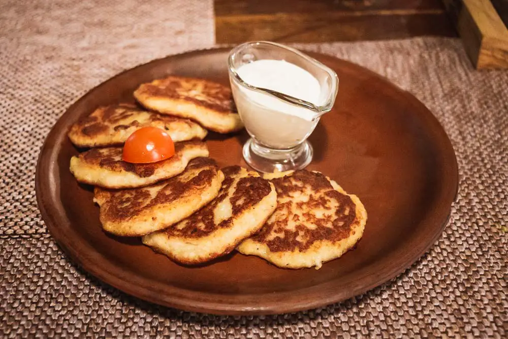 Deruni Draniki Kartoffelpuffer aus der Ukraine Deruni Draniki Kartoffelpuffer aus der Ukraine