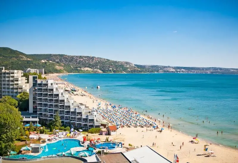 Goldstrand in Bulgarien Goldstrand in Bulgarien