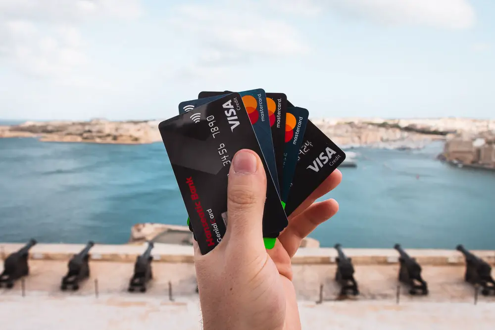 Girokarten und Kreditkarten in Malta
