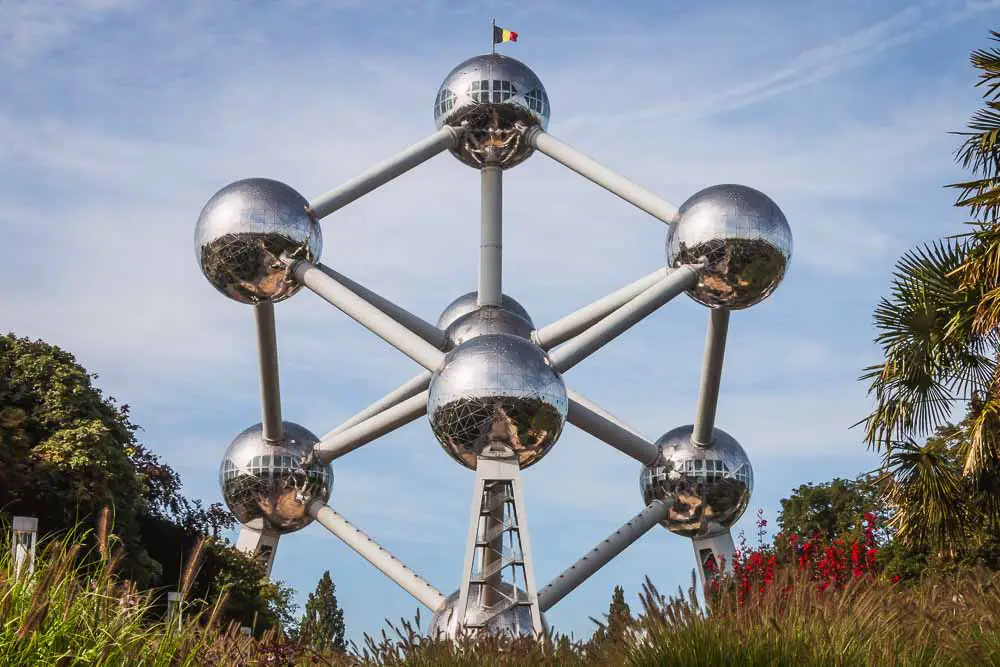 Atomium in Brüssel in Belgien