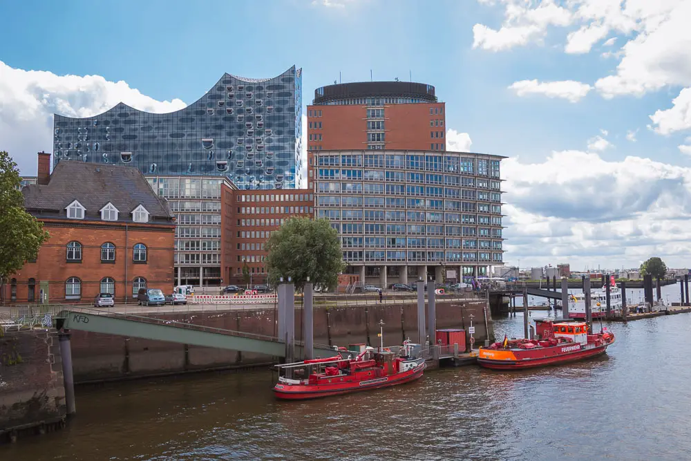 Elbphilharmonie in Hamburg in Deutschland