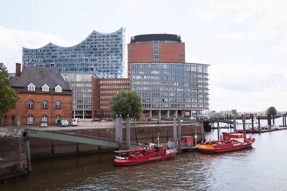 Elbphilharmonie in Hamburg in Deutschland