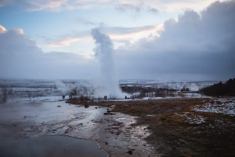 Geysir in Island Geysir in Island