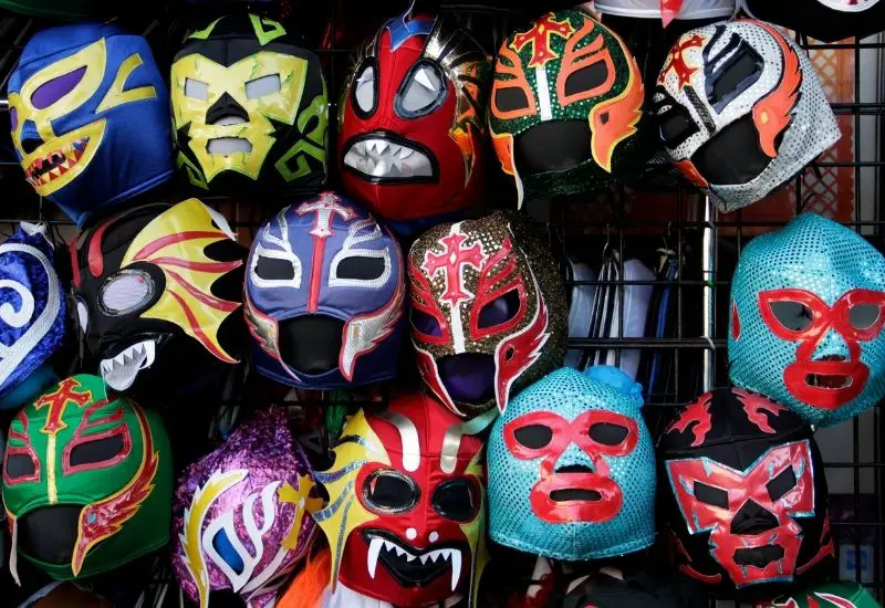 Lucha Libre Masken aus Mexiko
