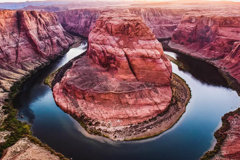 Horseshoe Bend in den USA Horseshoe Bend in den USA