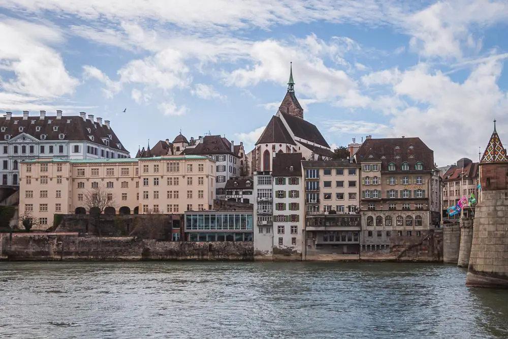 Altstadt von Basel in der Schweiz