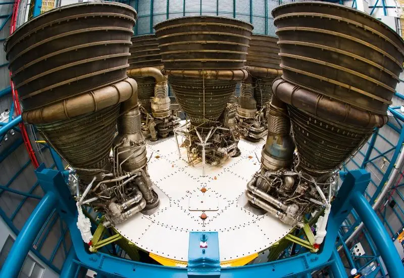 Booster von Raketen in Cape Canaveral in Florida in den USA Booster von Raketen in Cape Canaveral in Florida in den USA