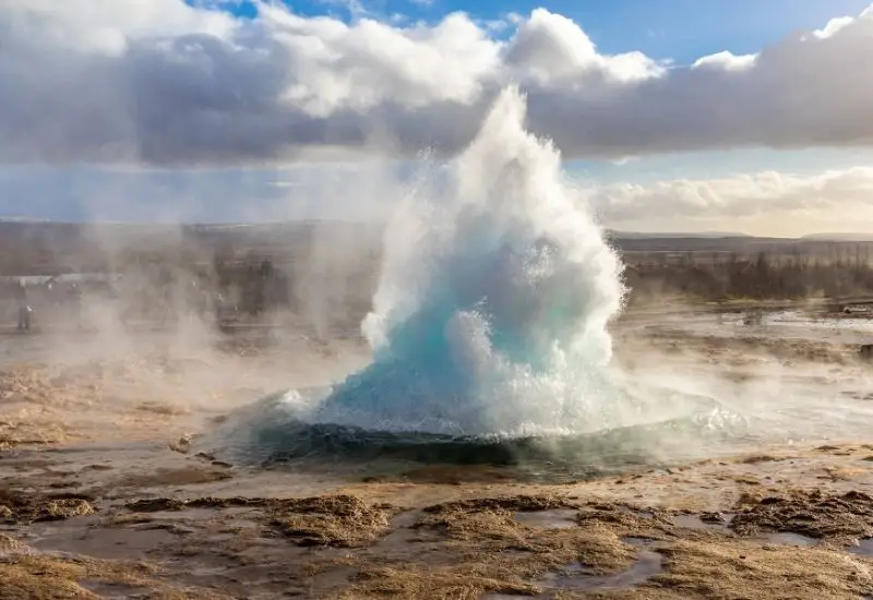 Geysir in Island 