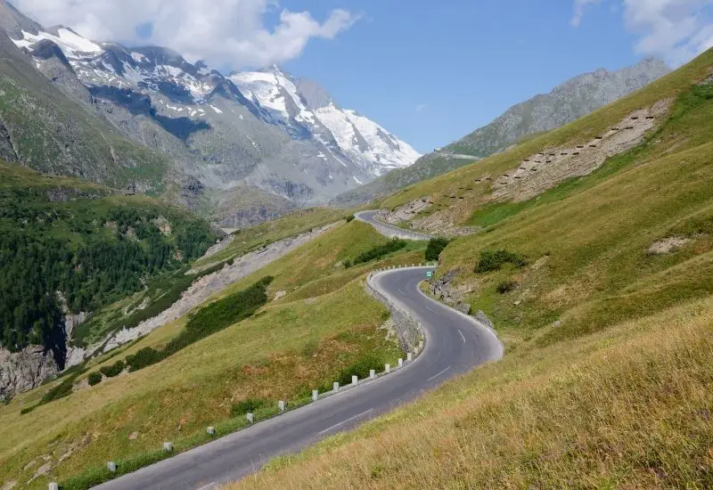 Großglockner Hochalpenstraße in Österreich