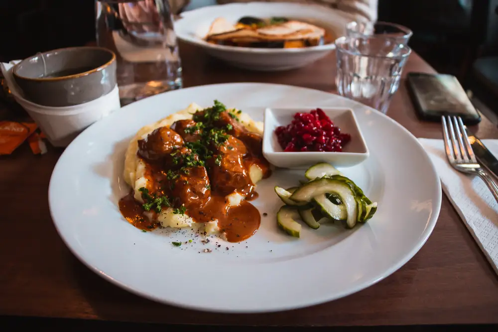 Köttbullar in Schweden Köttbullar in Schweden