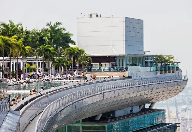 Marina Bay Sands Infinity Pool Singapur