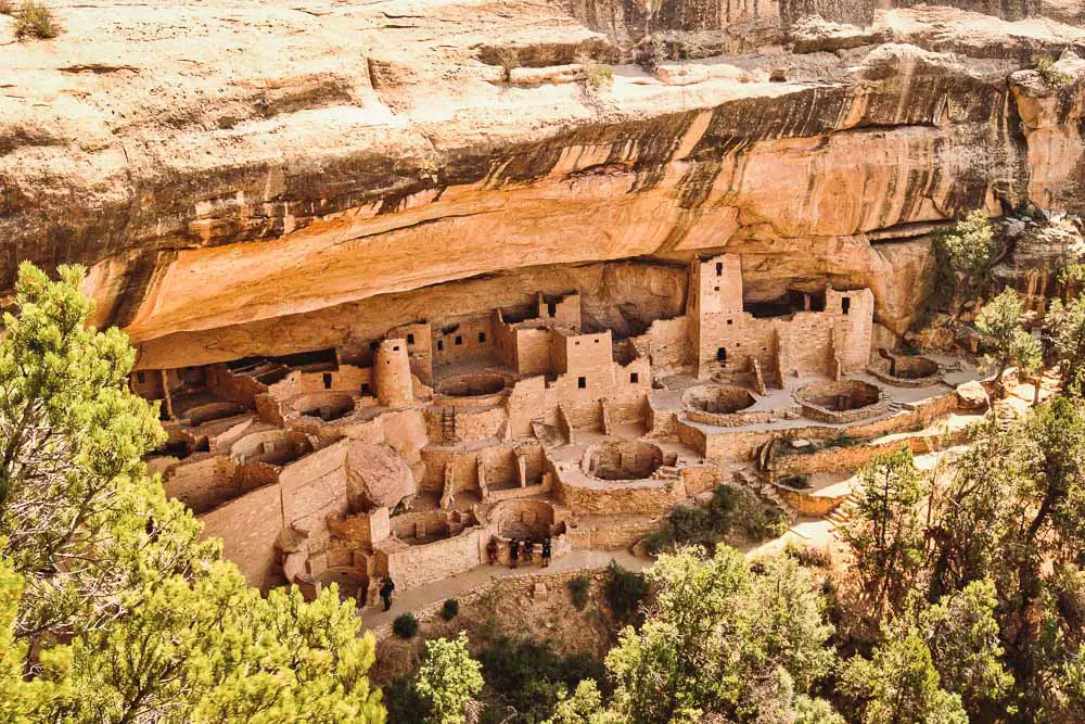 Mesa Verde Nationalpark in den USA Mesa Verde Nationalpark in den USA