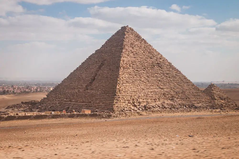 Pyramide in Gizeh in Kairo in Ägypten