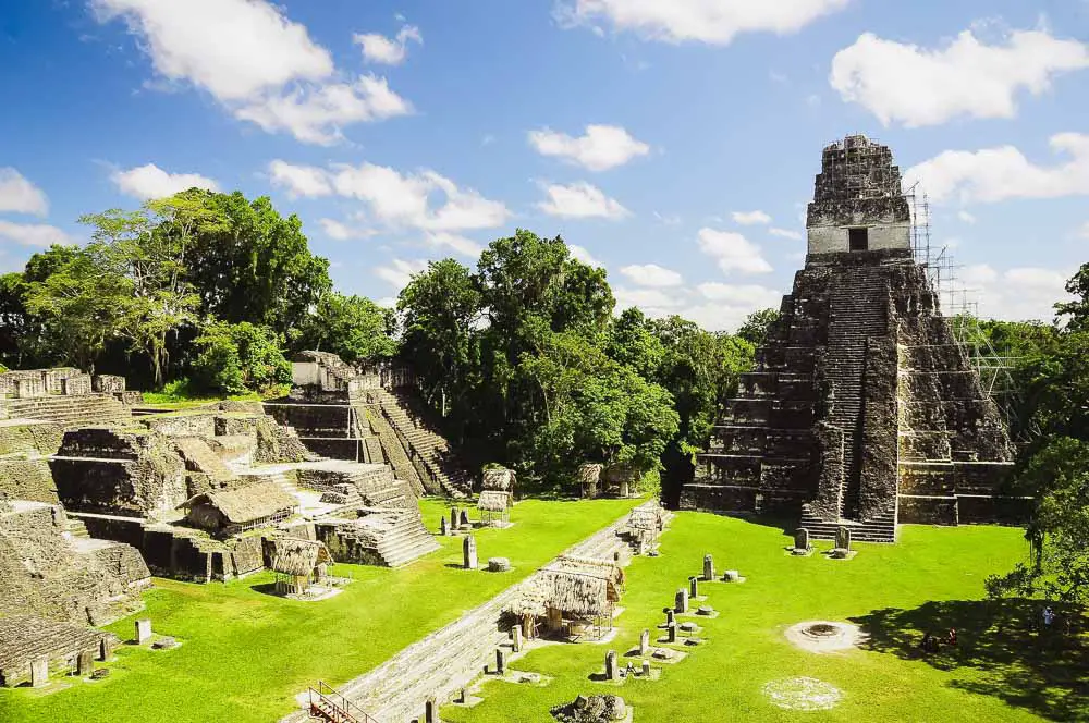 Ruinen von Tikal in Guatemala Ruinen von Tikal in Guatemala