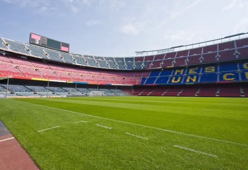 Camp Nou Stadion in Barcelona in Spanien