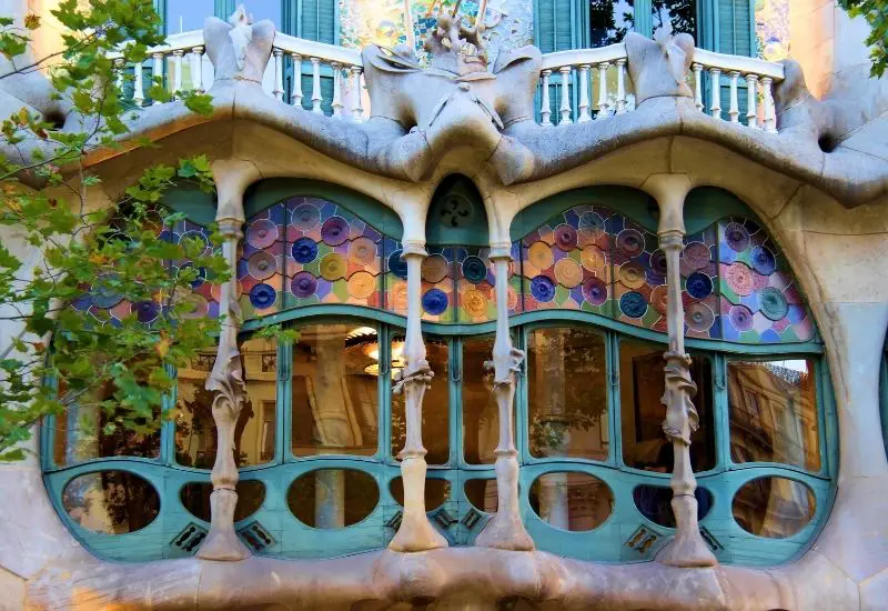 Casa Batllo in Barcelona in Spanien