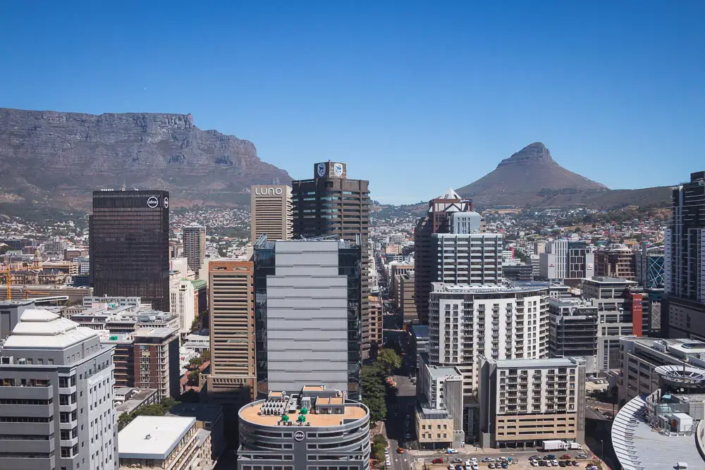 City Centre von Kapstadt in Südafrika