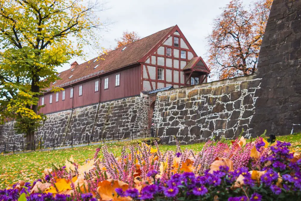 Festung Akershus in Oslo in Norwegen Festung Akershus in Oslo in Norwegen