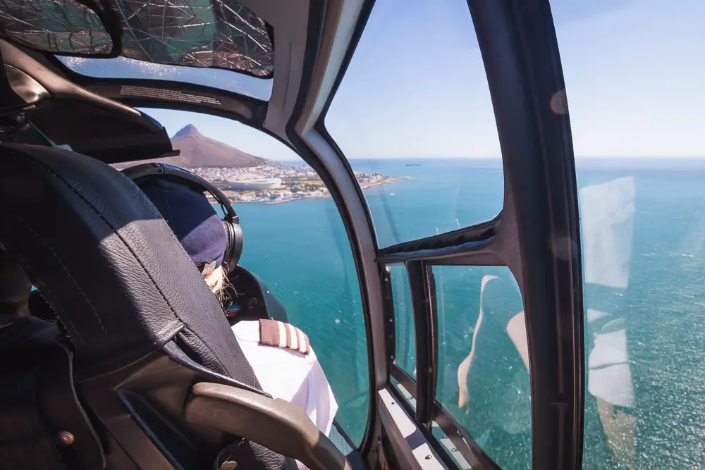 Helikopter Rundflug in Kapstadt in Südafrika